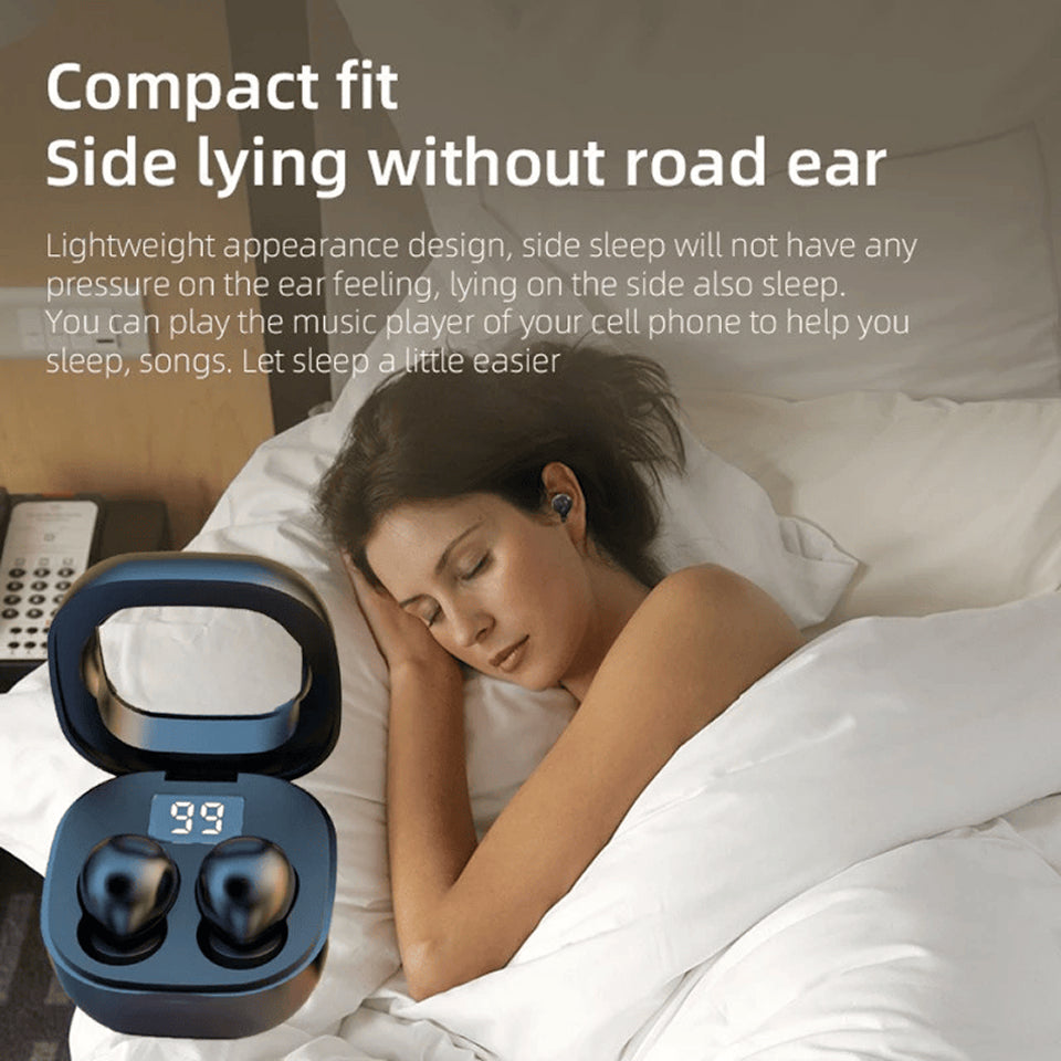 Tinivob Comfortable Ultra-Thin Earbuds for Small Ears