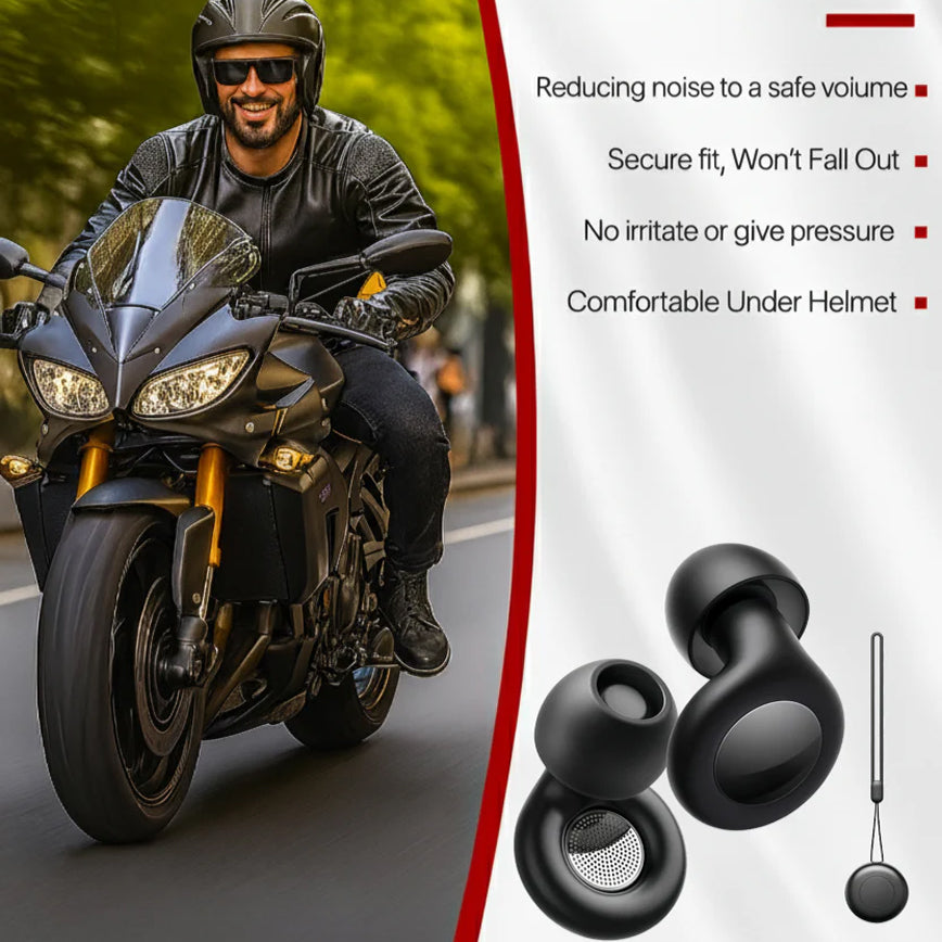 NoiseeOut Motorcycle Earplugs