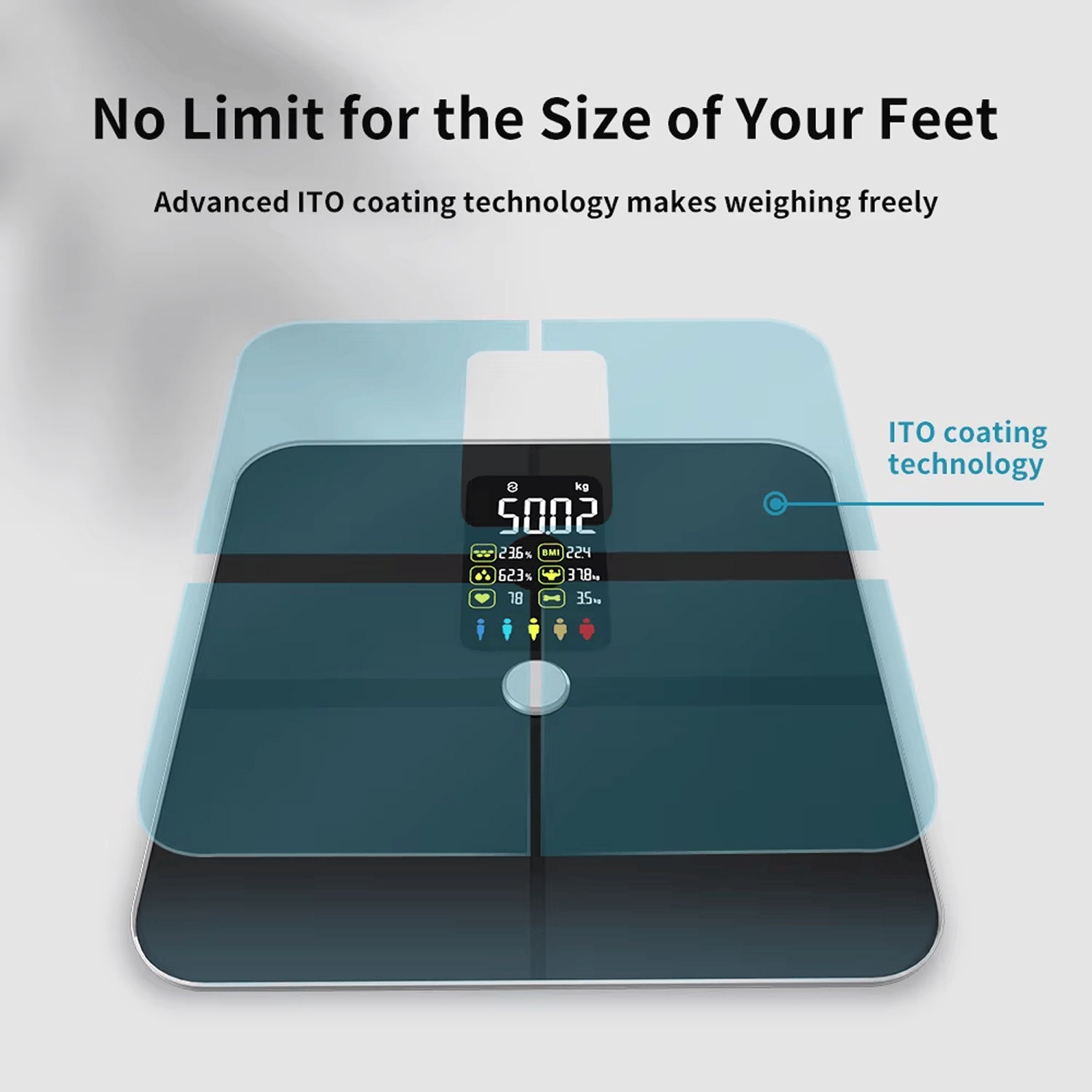 ObeSicale Smart Body Composition Scale