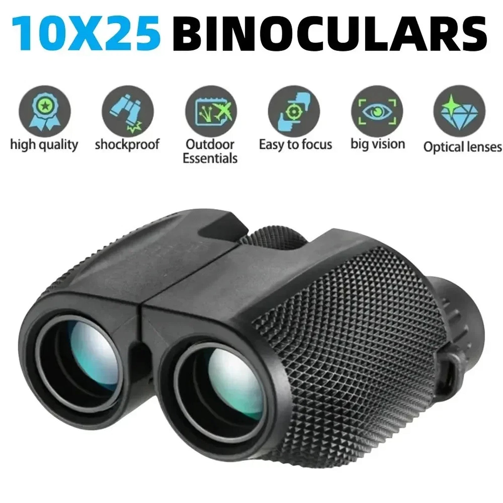 LuroVue HD Compact Binoculars