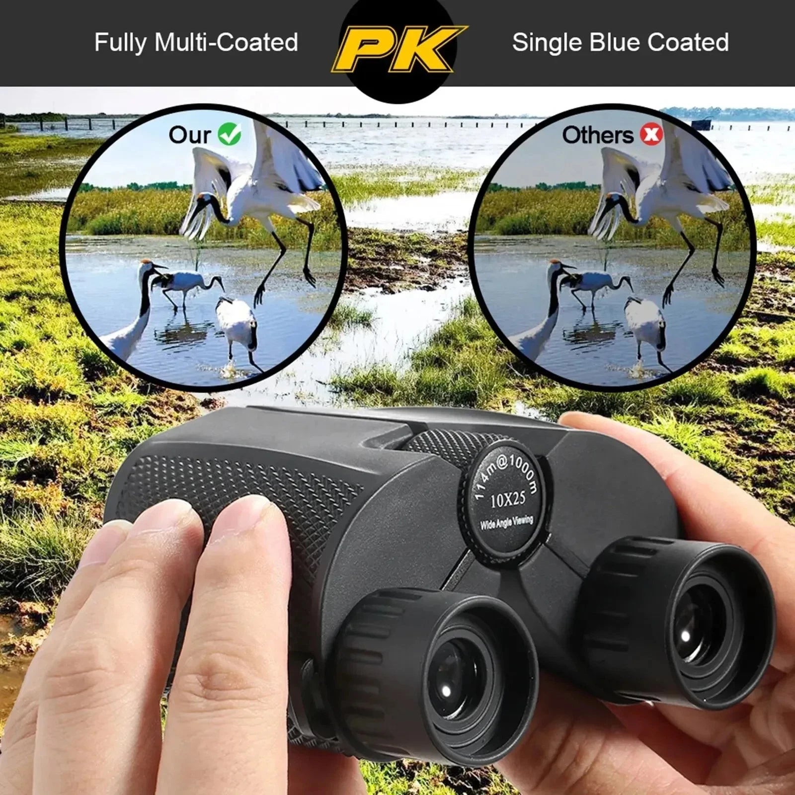 LuroVue HD Compact Binoculars