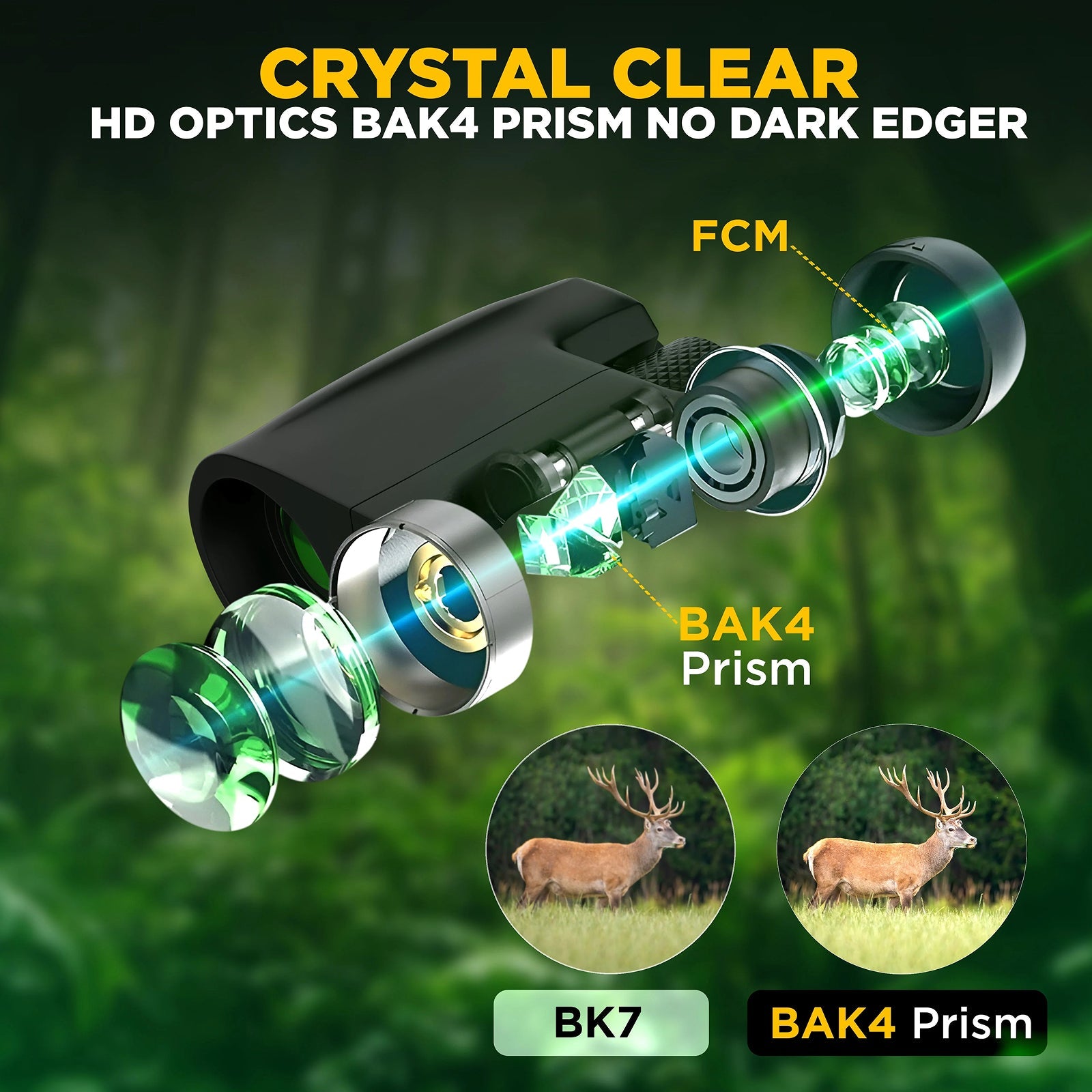LuroVue HD Compact Binoculars