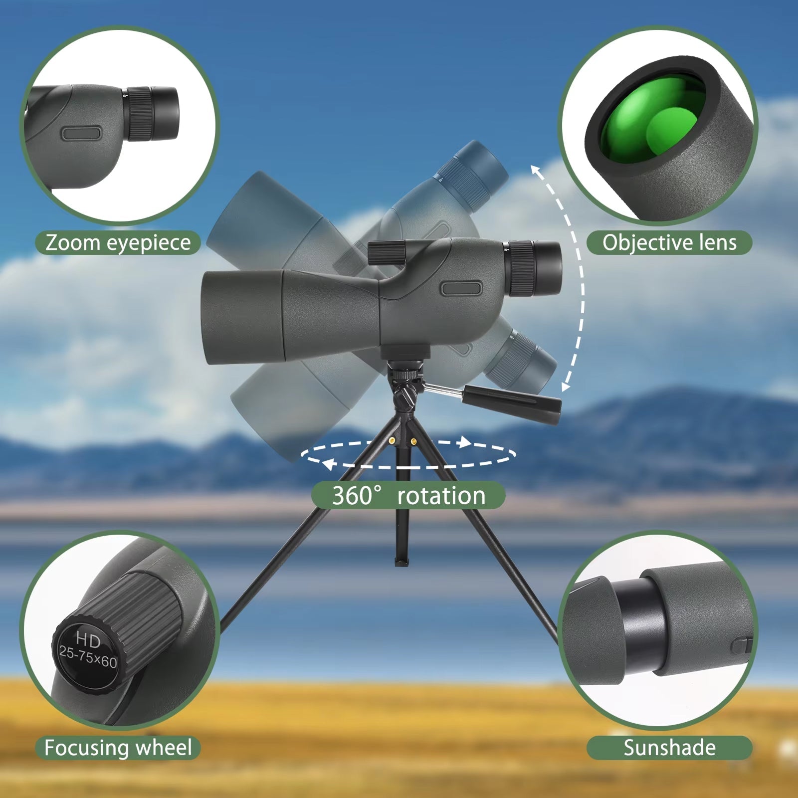 OrniLens v2 Spotting Scope