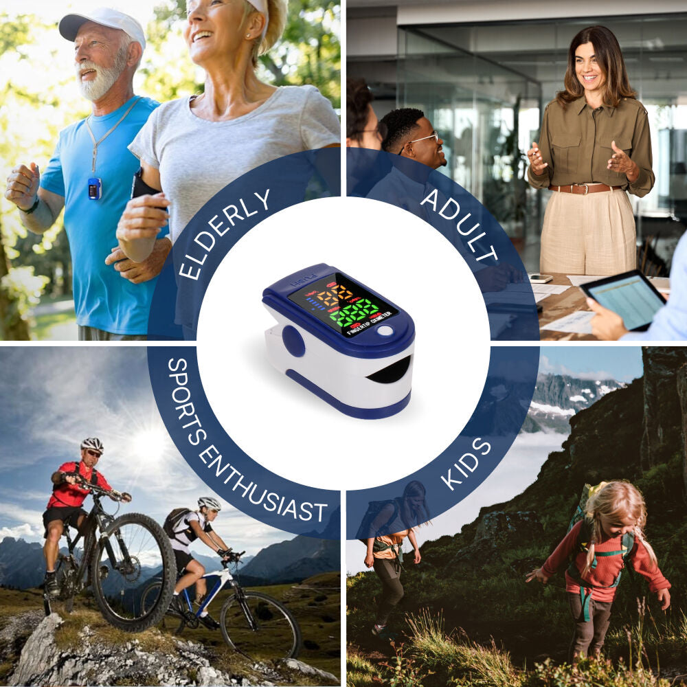 OxiLuny v2 Pulse Oximeter for SpO2 and Pulse Rate