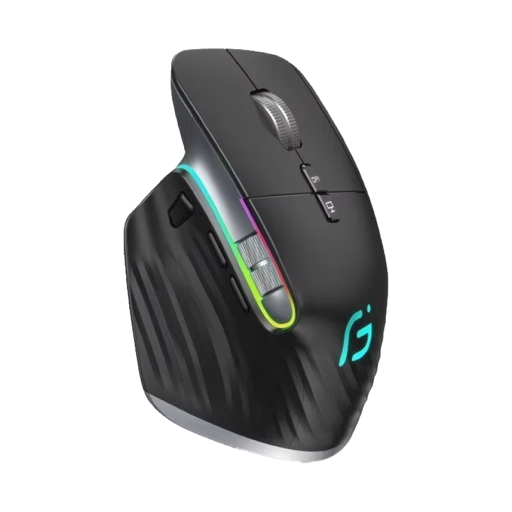 Pamorlix Ergonomic Vertical Mouse with Dual Wireless Connection