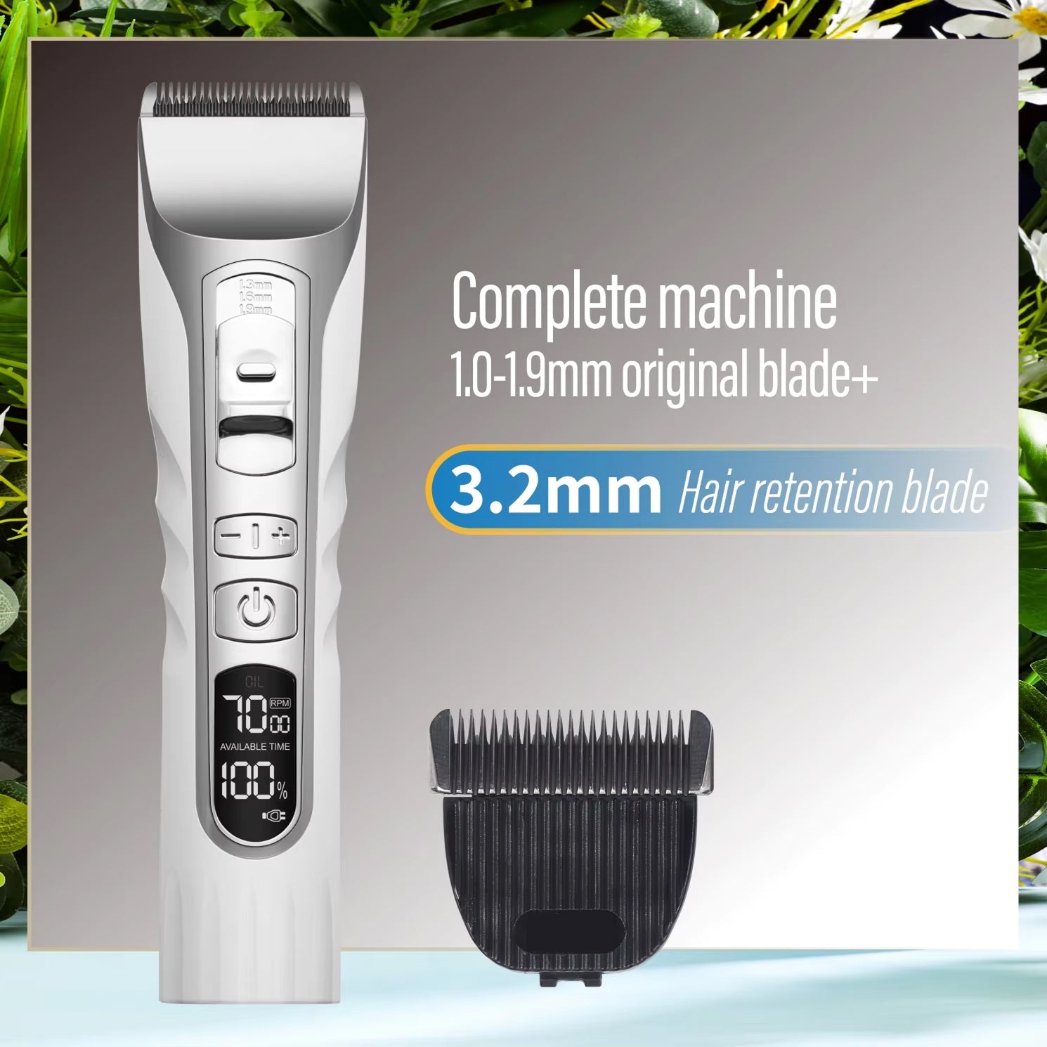 PawfecPro Whisper-Quiet Cordless Dog Clippers for Home Grooming