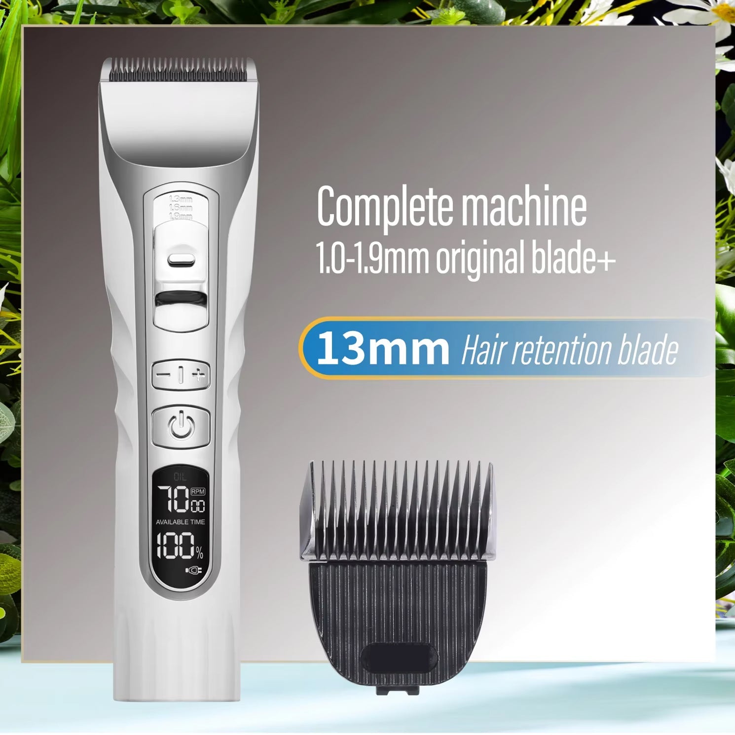 PawfecPro Whisper-Quiet Cordless Dog Clippers for Home Grooming