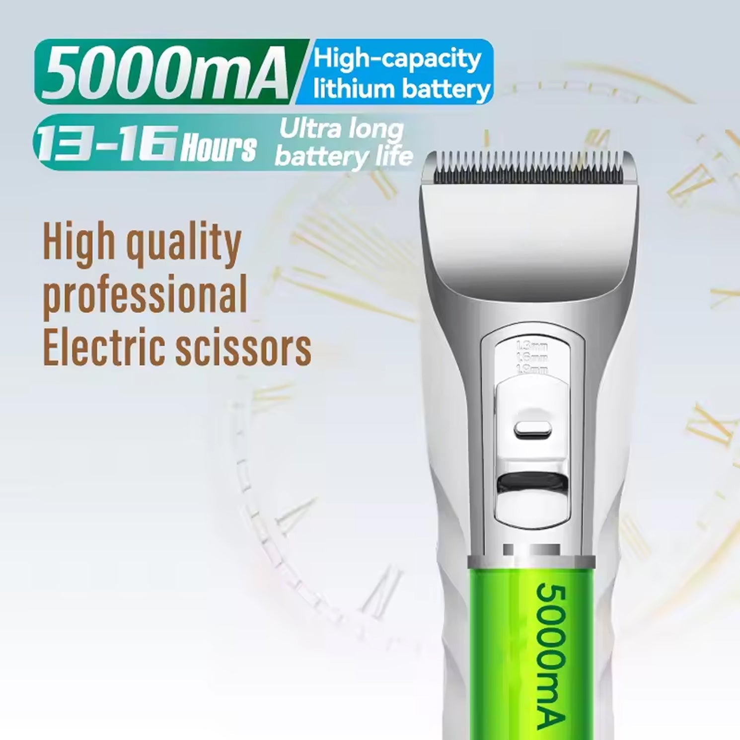 PawfecPro Whisper-Quiet Cordless Dog Clippers for Home Grooming