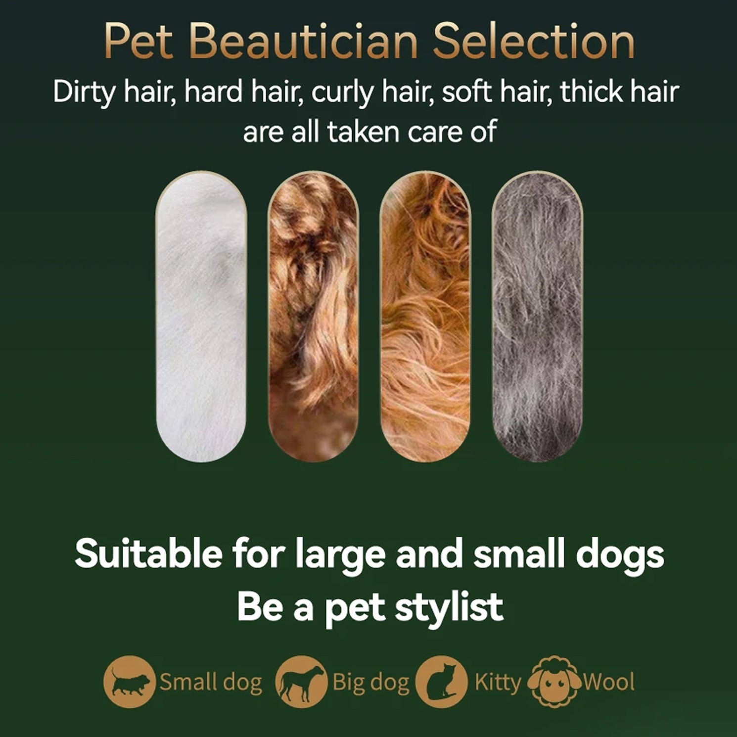 PawfecPro Whisper-Quiet Cordless Dog Clippers for Home Grooming