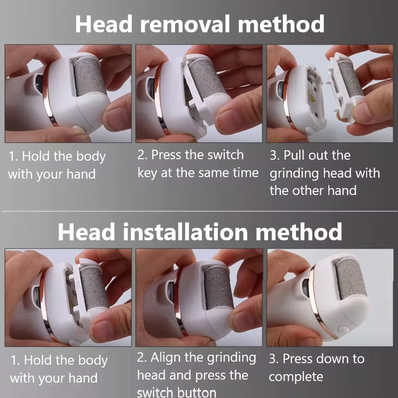 Pedimooth Professional Electric Callus Remover & Foot File