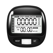 PacerTrad Clip-On Pedometer for Seniors with 3D Sensor