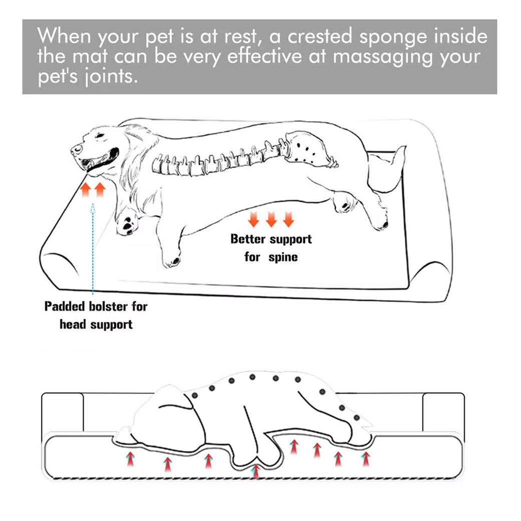 PillestFy Orthopedic Dog Bed for Joint Relief and Comfort