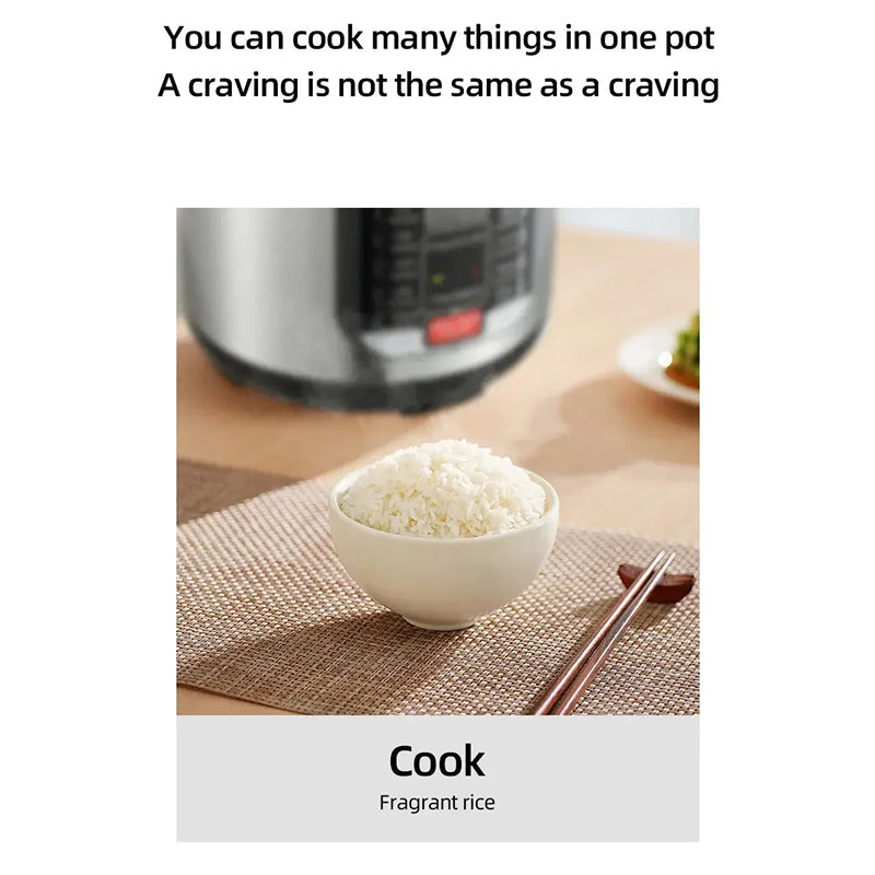 Presivoxi 6L Electric Pressure Canner & Cooker (1050W)