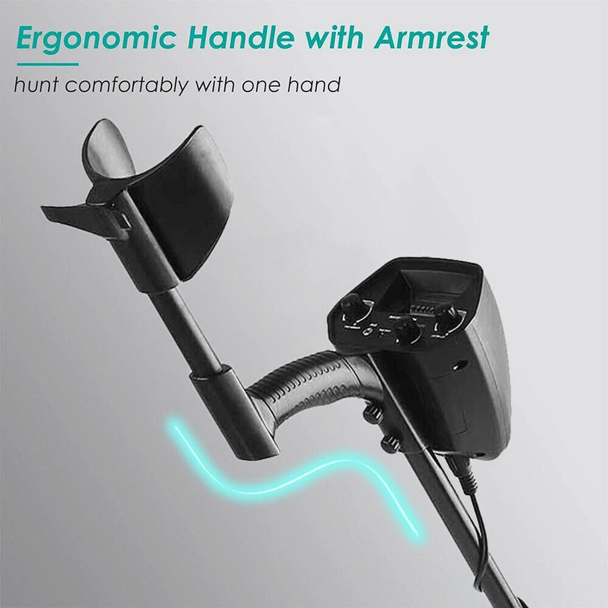 Prokiva Waterproof Metal Detector with LCD Display