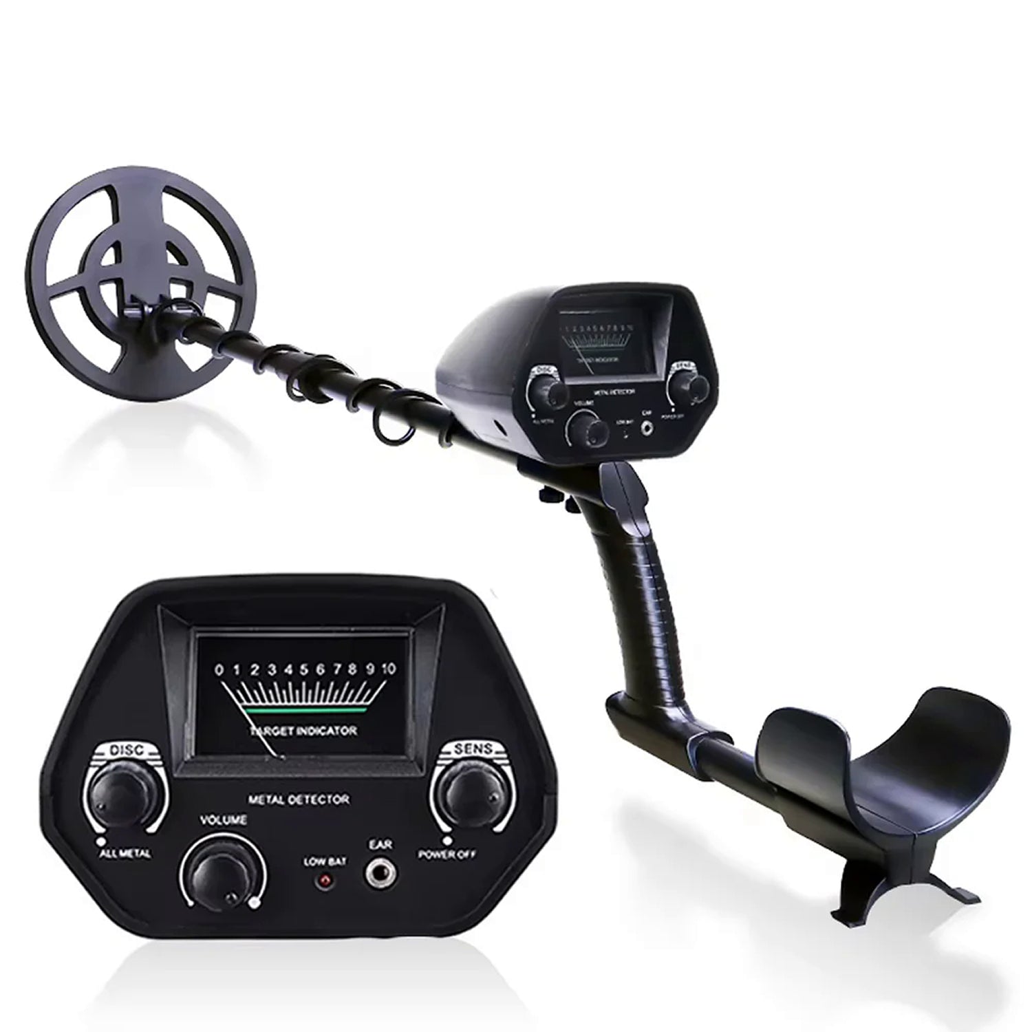 Prokiva Waterproof Metal Detector with LCD Display