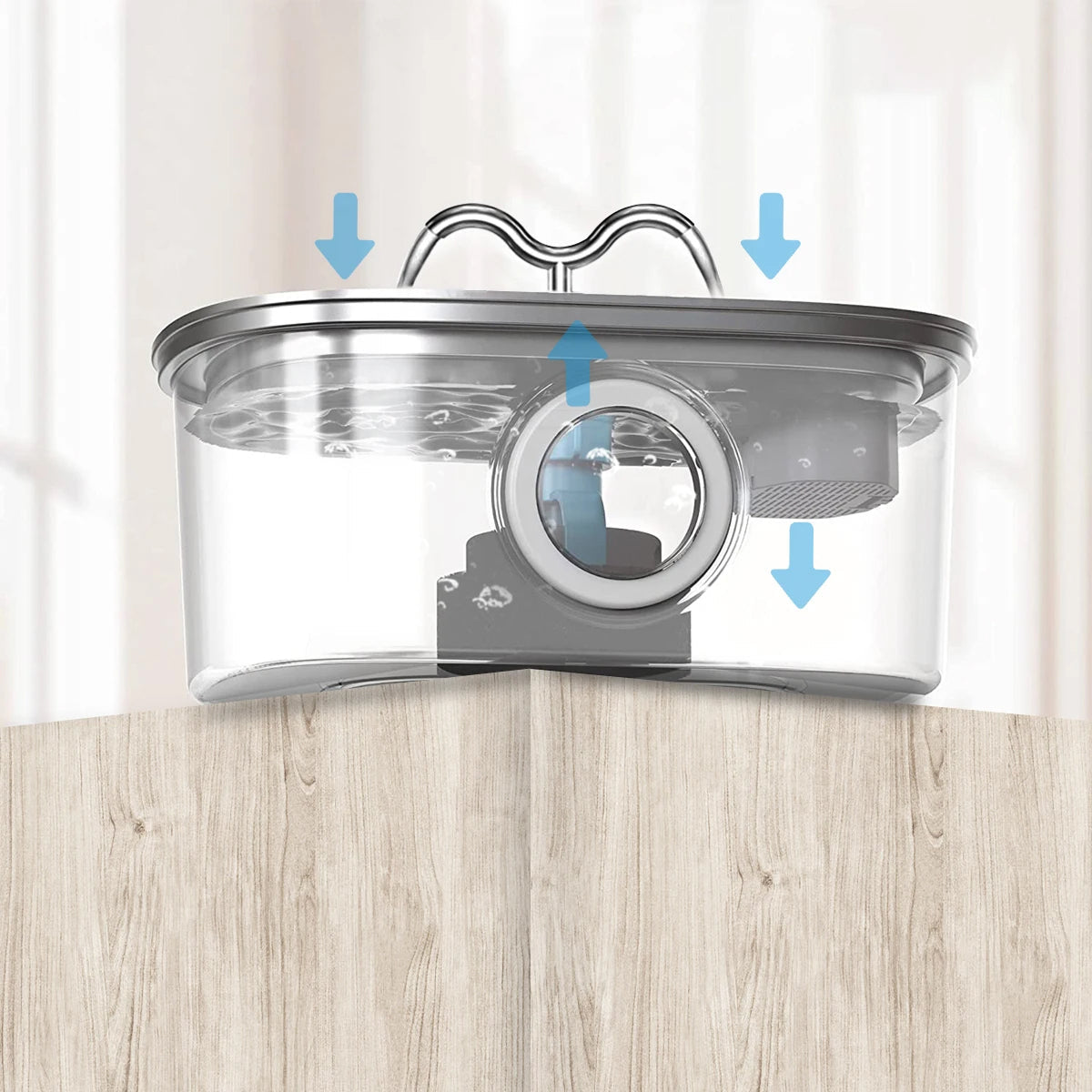 PupiHydra 3.2L Stainless Steel Dog Water Fountain