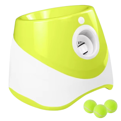 PuppiLob Automatic Dog Ball Launcher for Hands-Free Play