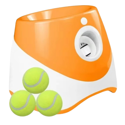 PuppiLob Automatic Dog Ball Launcher for Hands-Free Play