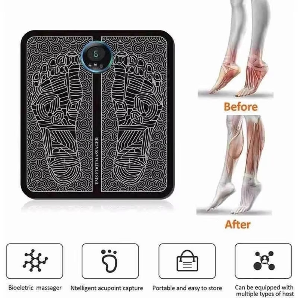 PyxiHeal EMS Foot Massager for Neuropathy and Pain Relief