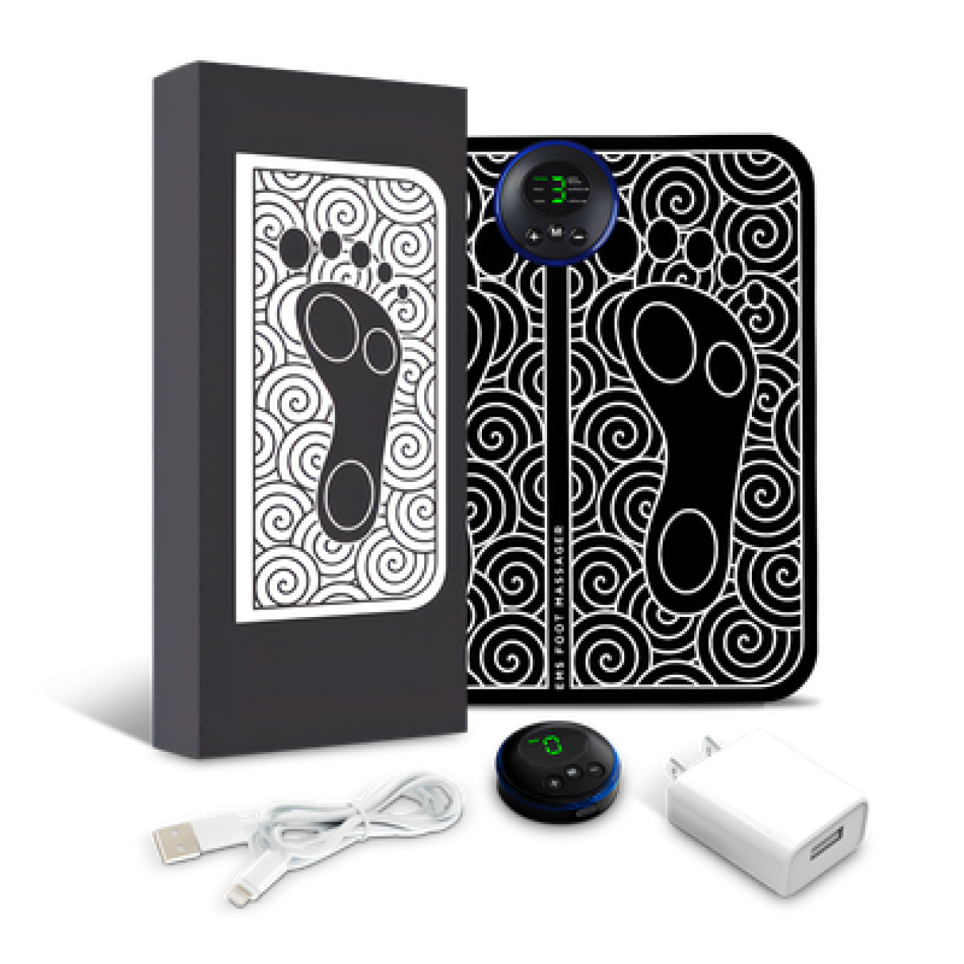 PyxiHeal EMS Foot Massager for Neuropathy and Pain Relief