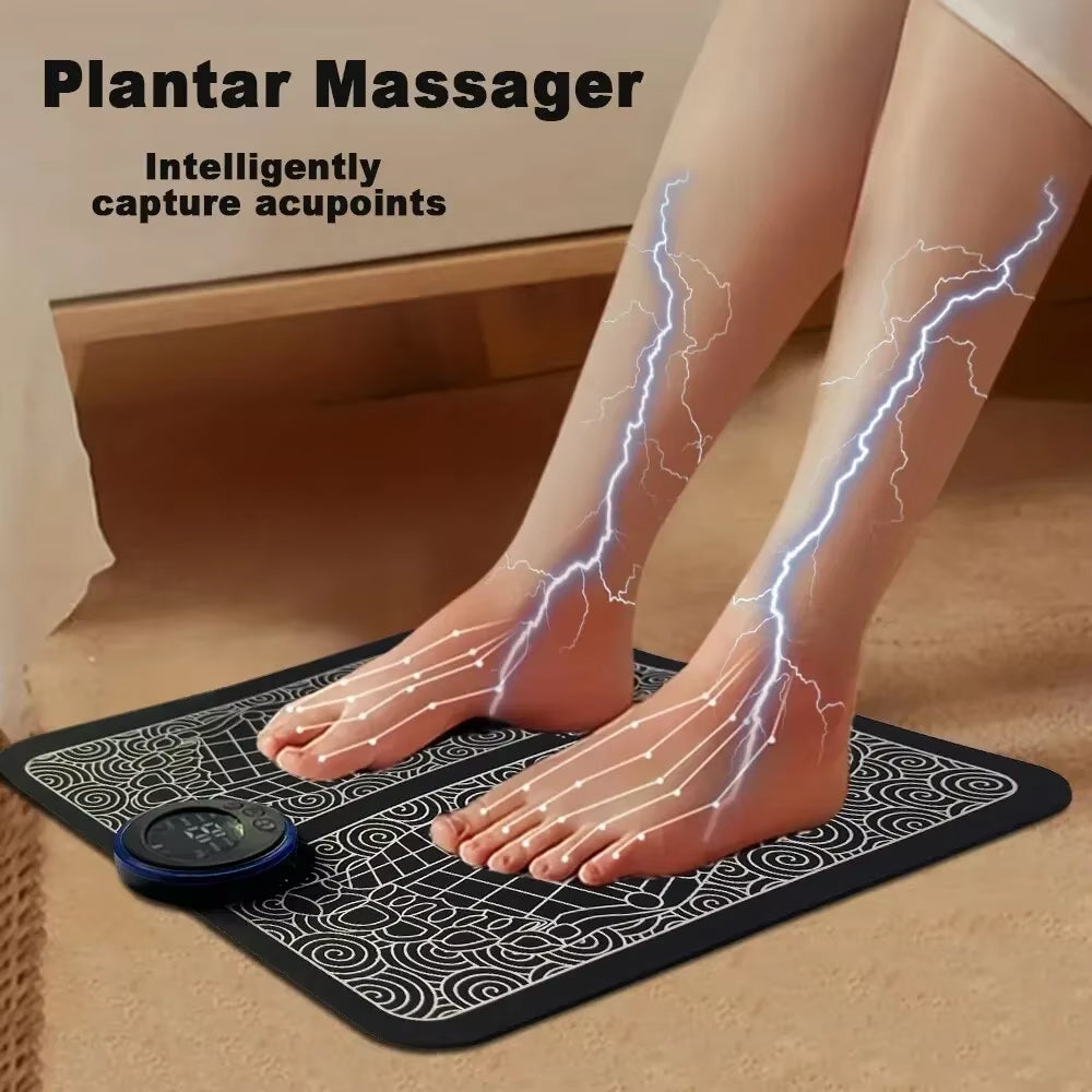 PyxiHeal EMS Foot Massager for Neuropathy and Pain Relief