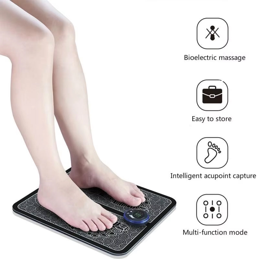 PyxiHeal EMS Foot Massager for Neuropathy and Pain Relief