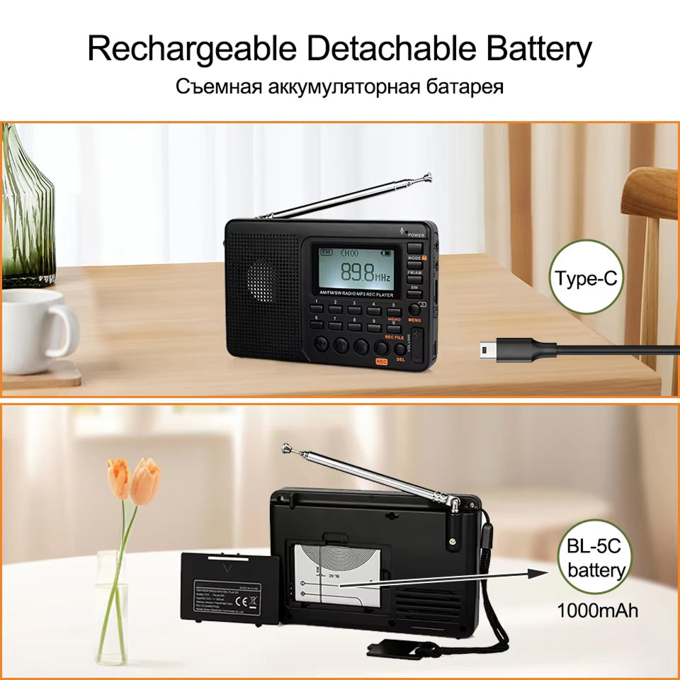 RadyoWav AM FM Emergency Radio