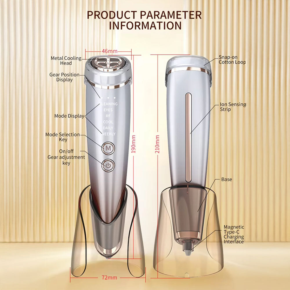 RediGlura | Professional Red Light & RF Therapy Wand for Anti-Aging