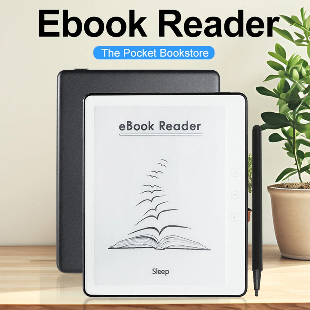 RedyVent 16GB E-Ink E-Book Reader