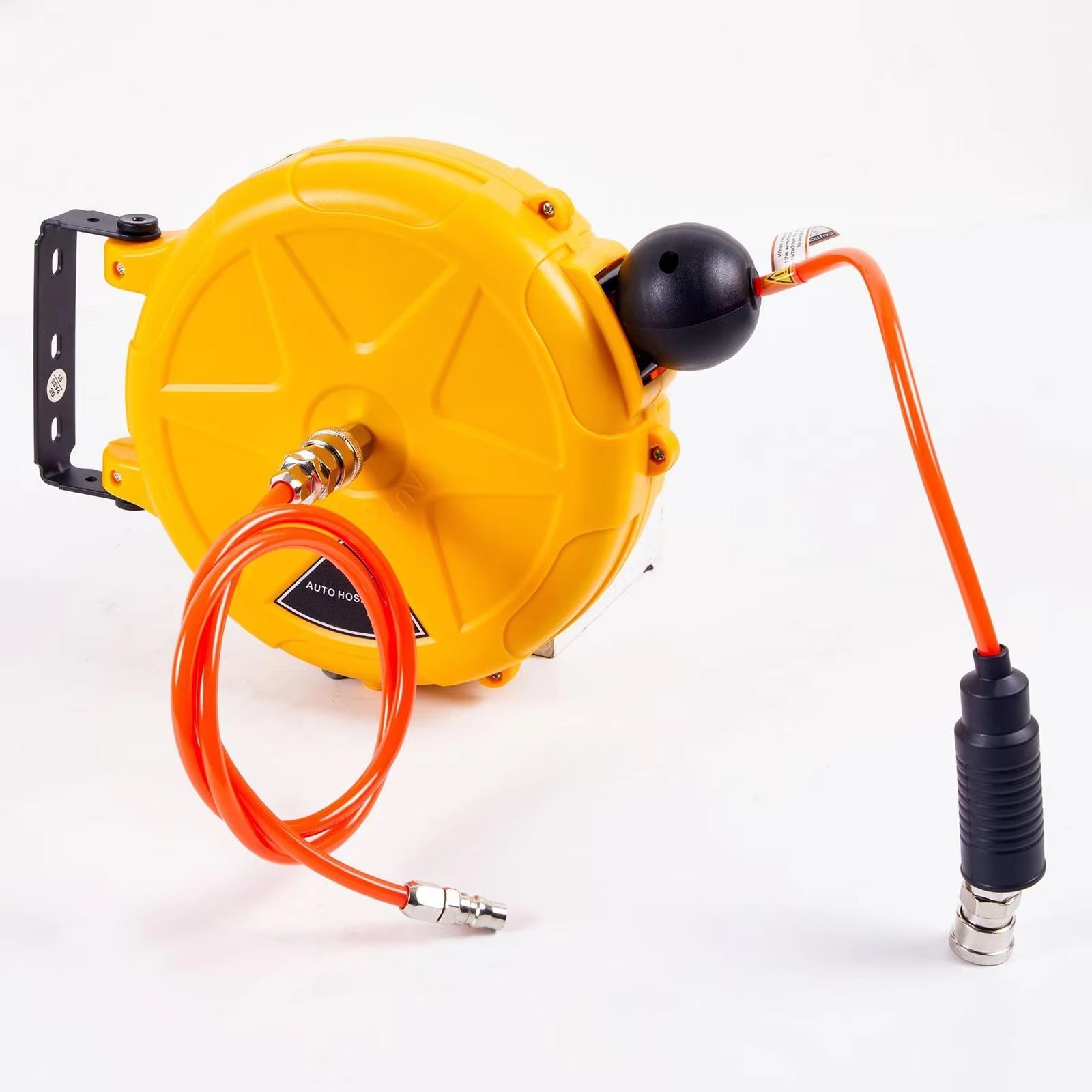 ReelCoil Retractable Air Hose Reel with Patented Slow Rewind