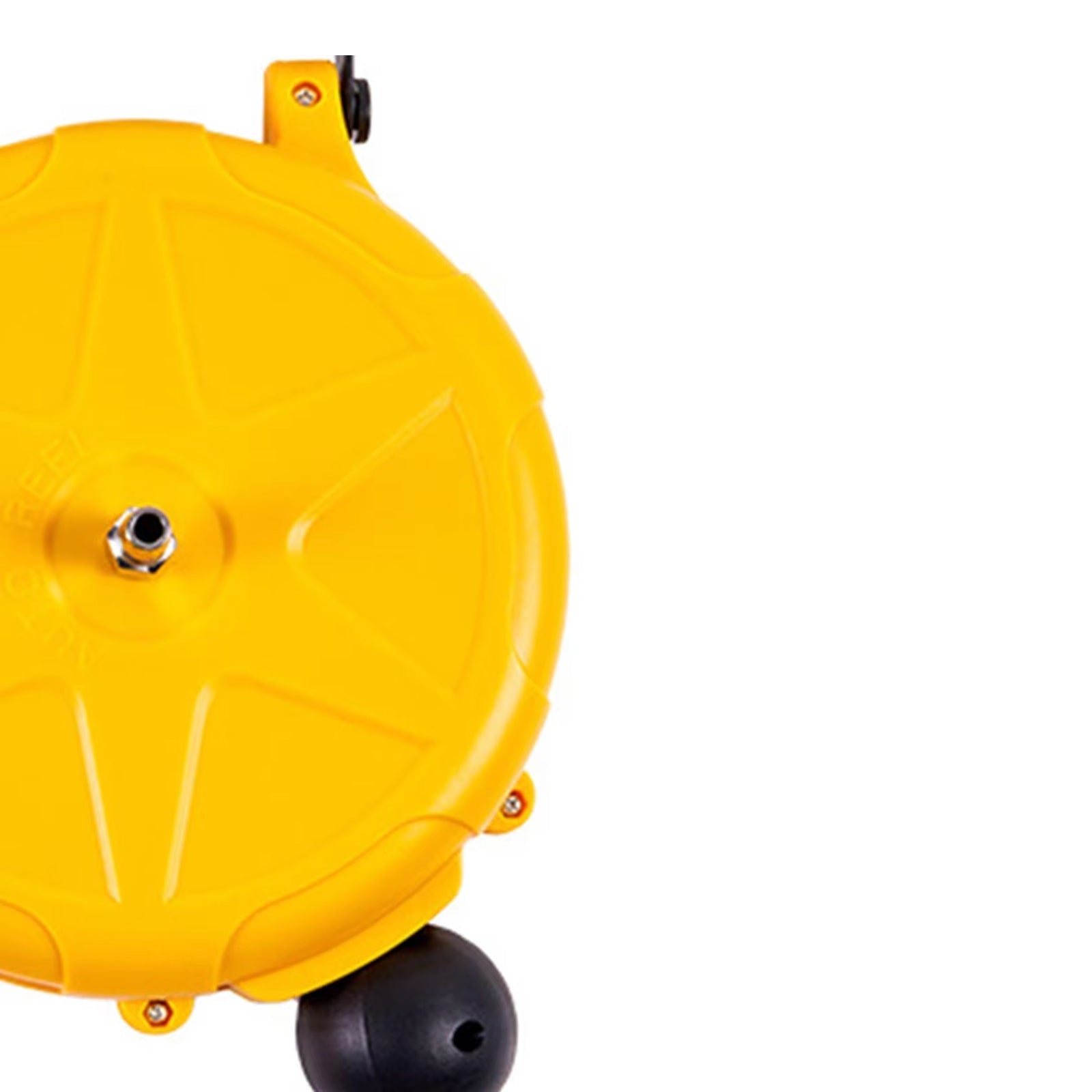 ReelCoil Retractable Air Hose Reel with Patented Slow Rewind