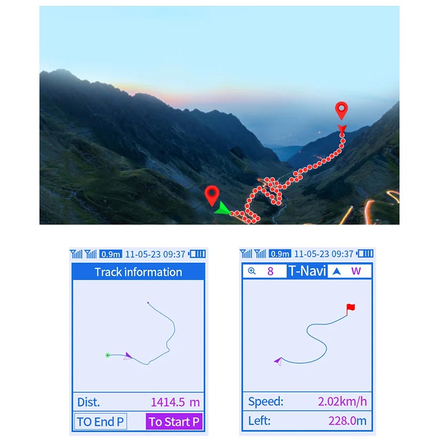 RelicNavi Handheld GPS