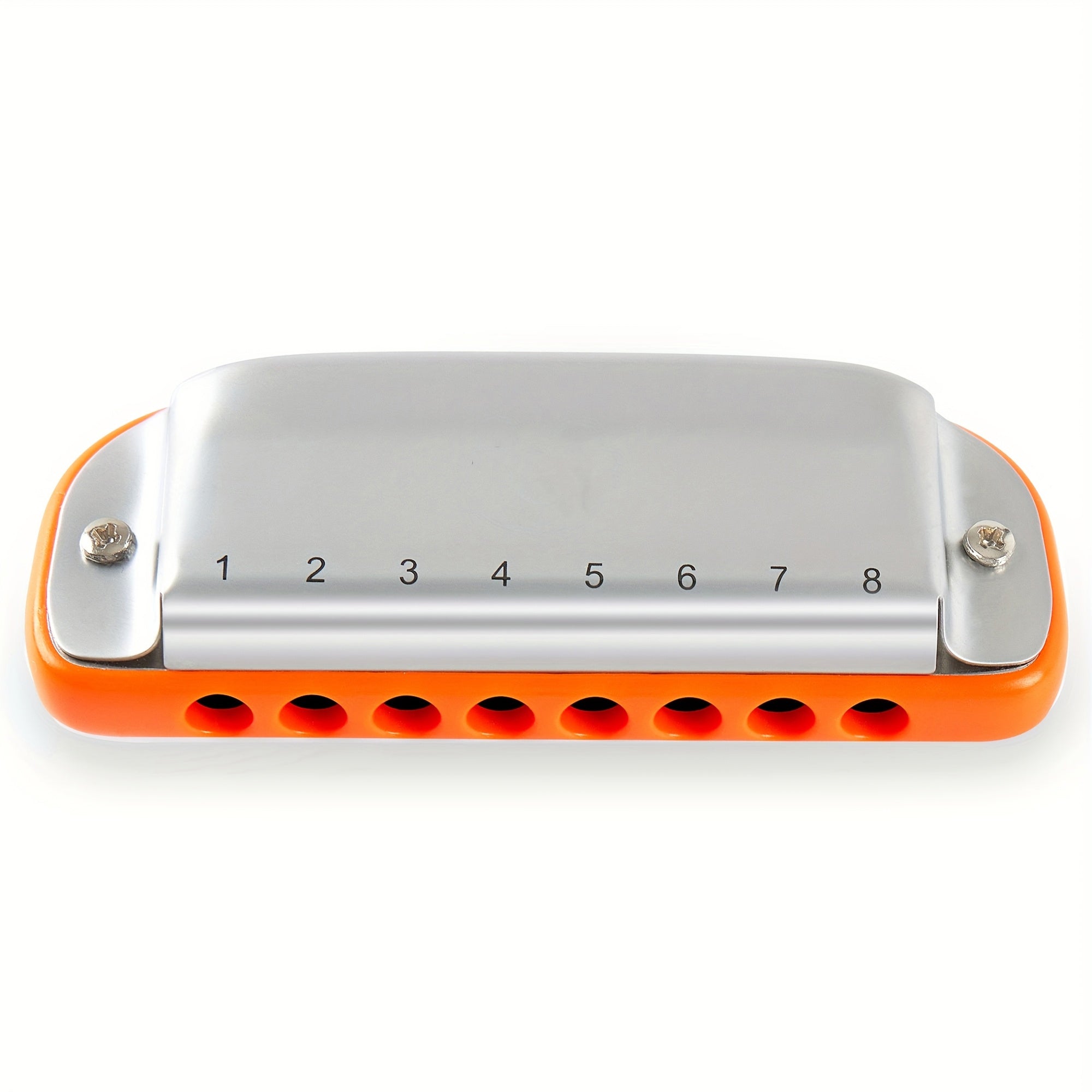 RifixCors 8-Hole Beginner Blues Harmonica in Key of C with Case