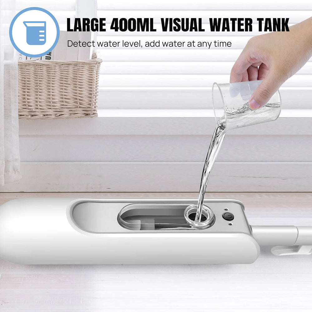 SanieVex Professional 110°C Steam Mop for Chemical-Free Floor Sanitisation