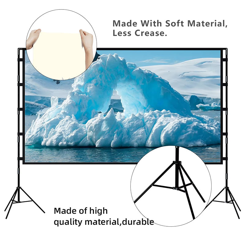ScrinView Outdoor Projector Screen for Sports
