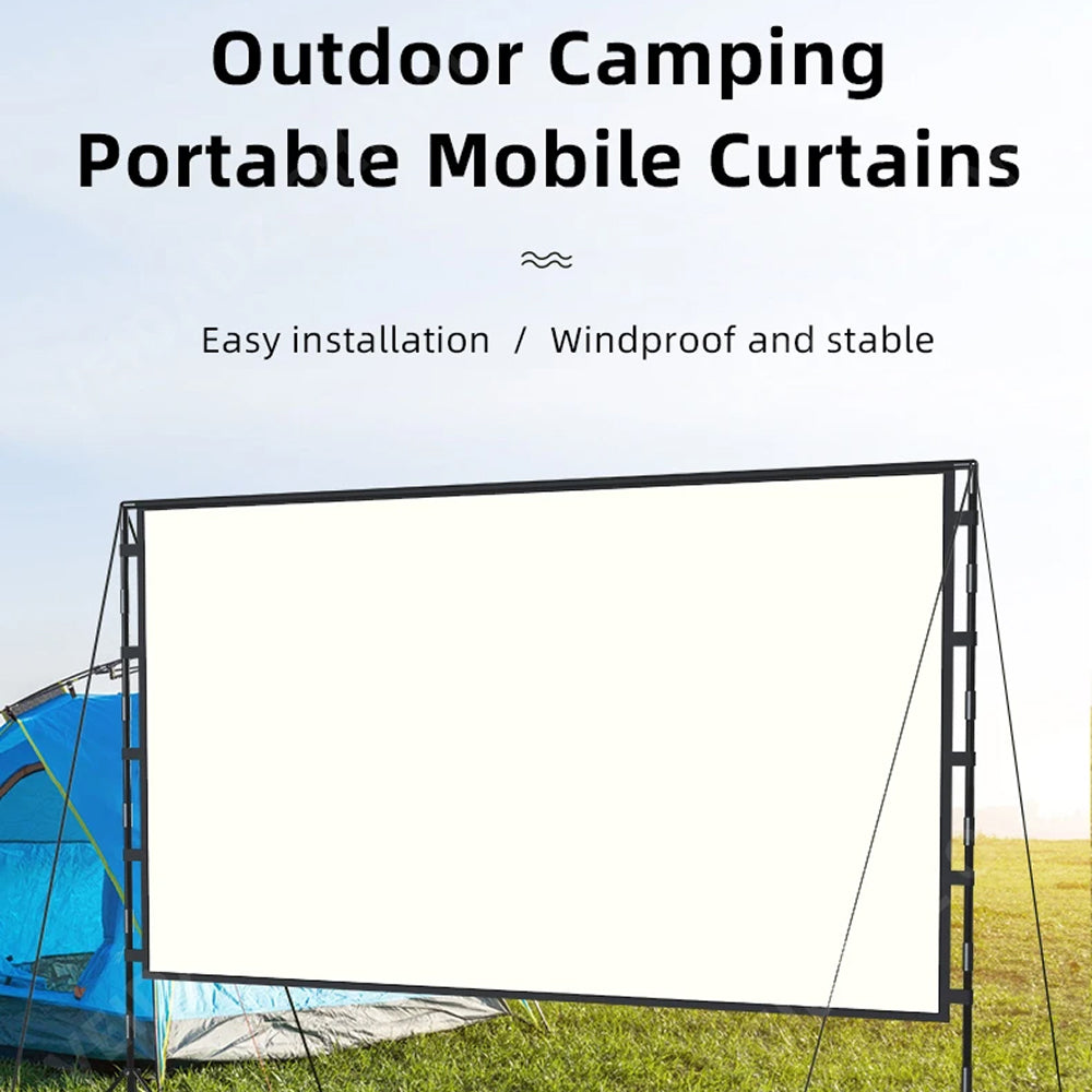 ScrinView Outdoor Projector Screen for Sports