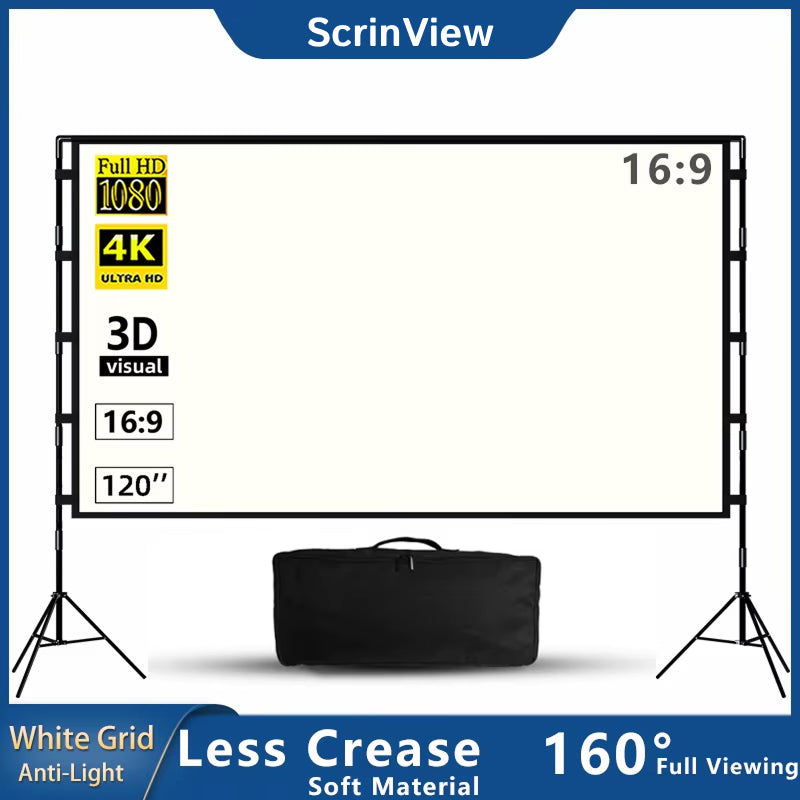 ScrinView Outdoor Projector Screen for Sports