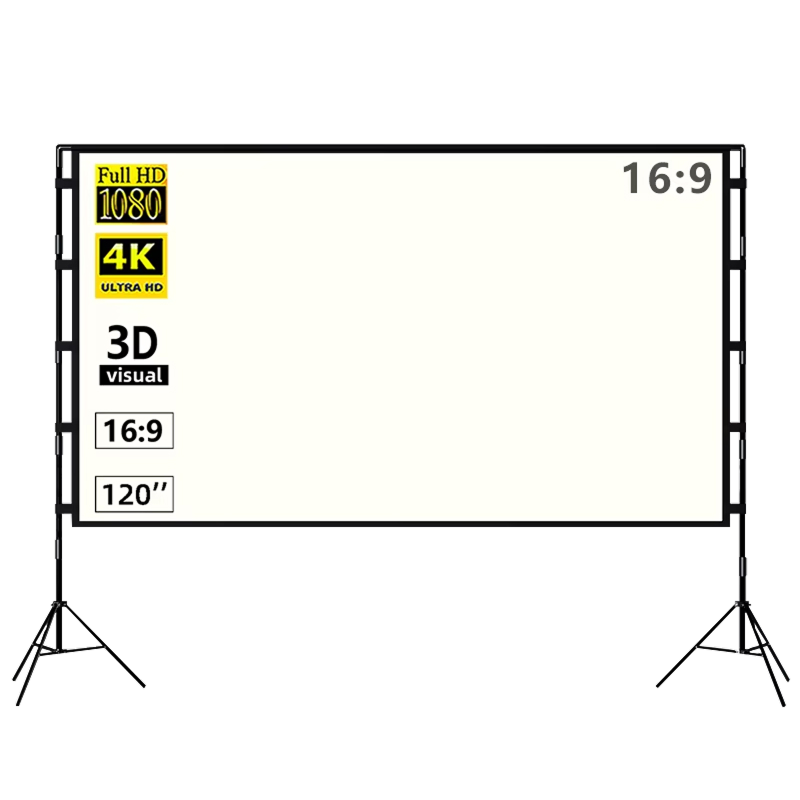 ScrinView Outdoor Projector Screen for Sports