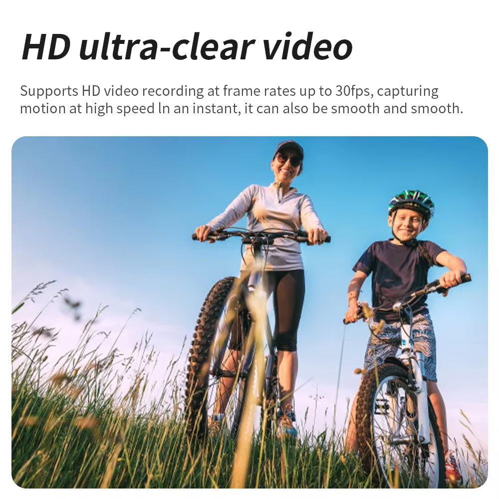SeelogTix 4K Action Camera with 270° Rotating Lens