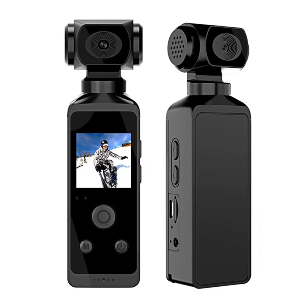 SeelogTix 4K Action Camera with 270° Rotating Lens