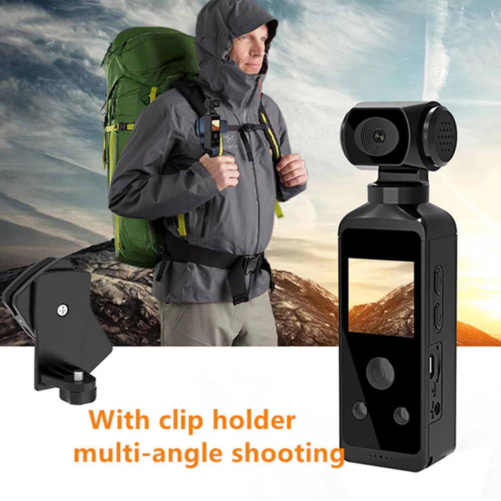 SeelogTix 4K Action Camera with 270° Rotating Lens