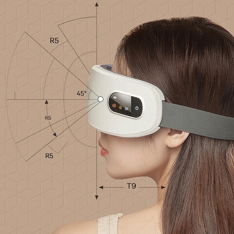 SeriEmb Heated Eye Mask with Bluetooth & Multi-Mode Massage