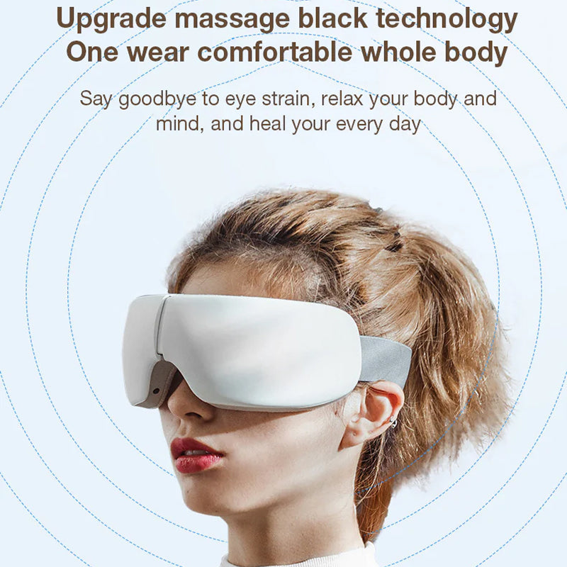 SeriEmb Heated Eye Mask with Bluetooth & Multi-Mode Massage
