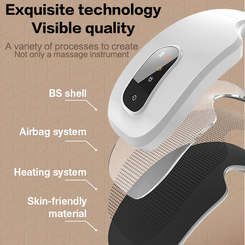 SeriEmb Heated Eye Mask with Bluetooth & Multi-Mode Massage