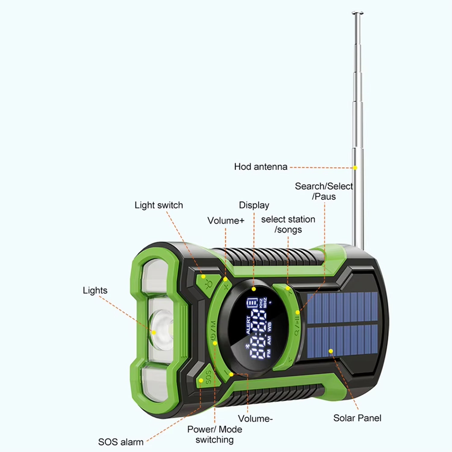 PotaRadar Emergency Radio