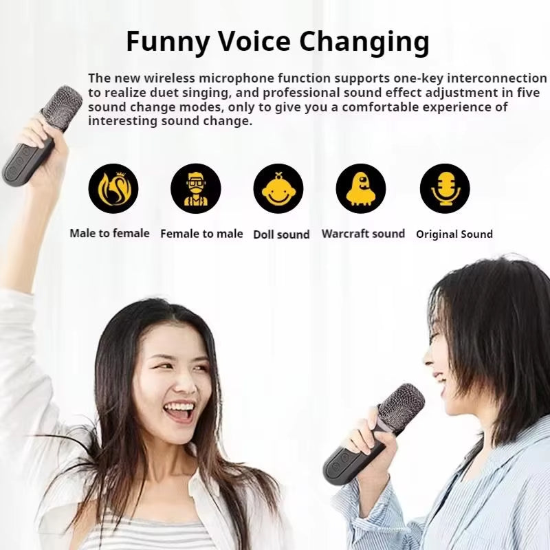 SingWavy Portable Hi-Fi Karaoke Speaker System