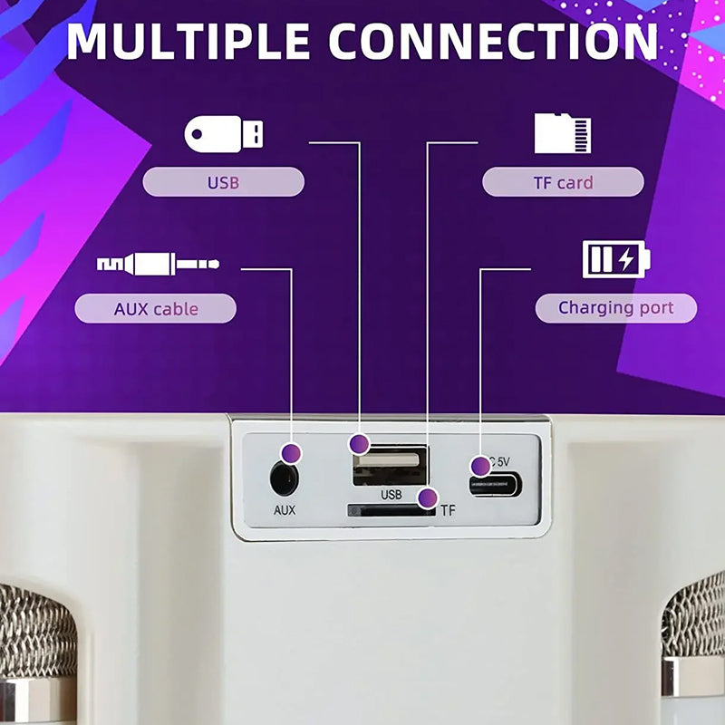 SingWavy Portable Hi-Fi Karaoke Speaker System