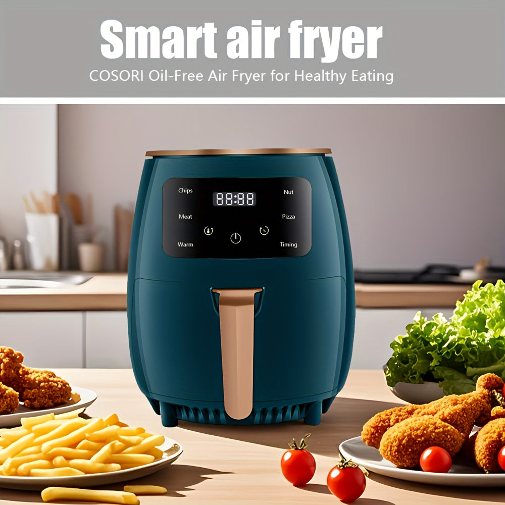 SizleFry Smart Compact Air Fryer - 8 Presets & Rapid Air Flow