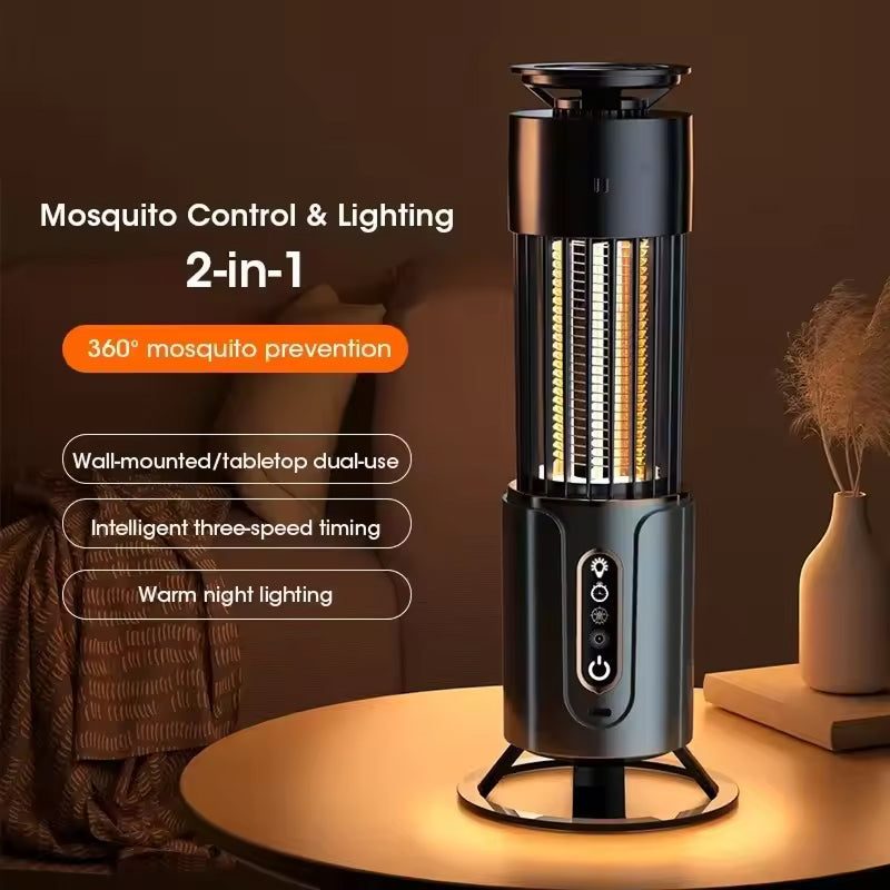 SkeeterZis Portable Bug Zapper & Silent Pest Control