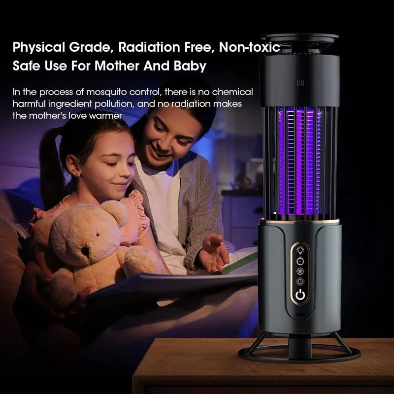 SkeeterZis Portable Bug Zapper & Silent Pest Control